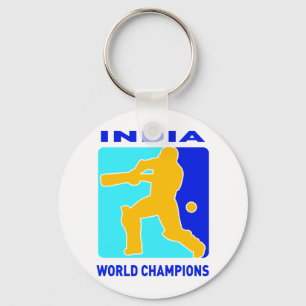 Porte-clés championne du monde de cricket inde