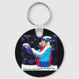 Porte-clés Chanteur de Noël frigorifié