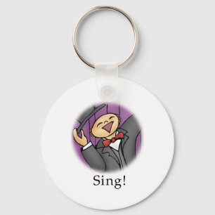 Porte-clés Chantez !