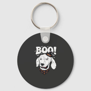 Porte-clés Chapeau de sorcière pour chien Halloween Boo Chauv