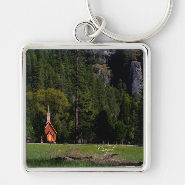 Porte-clés Chapelle de Yosemite (Devant)