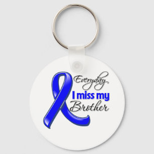Porte-clés Chaque Jour, Je Manque Mon Frère Colon Cancer