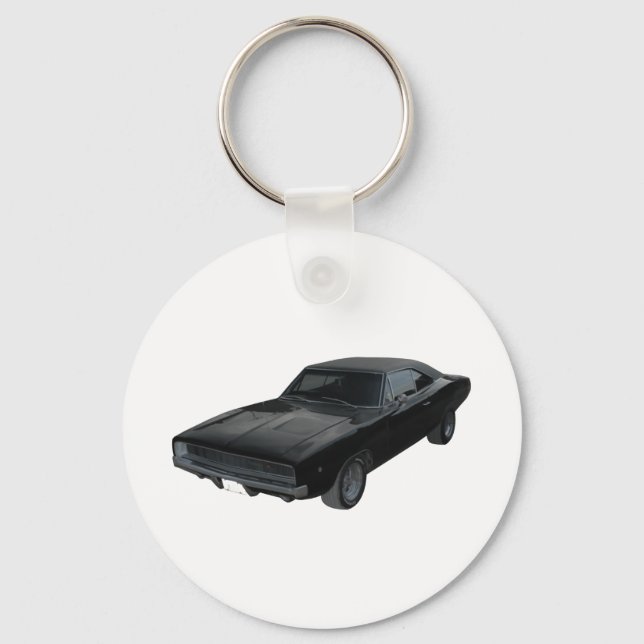 Porte-clés Chargeur d'esquive 1968 r/t mopar (Recto)