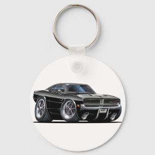 Porte-clés Chargeur Dodge Voiture Noire