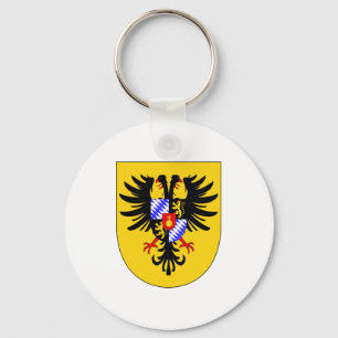 Porte-clés Charles VII Armoiries impériales Manteau Saint-Emp