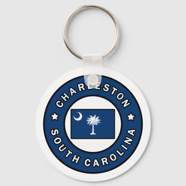 Porte-clés Charleston Caroline du Sud (Recto)