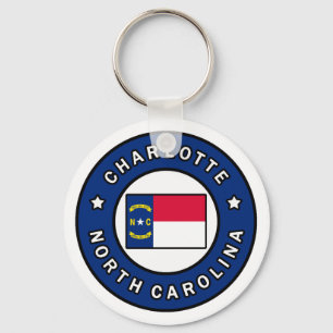 Porte-clés Charlotte Caroline du Nord