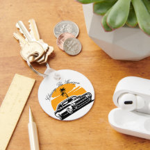 Chasing Horizon Vintage Muscle Car coucher de sole