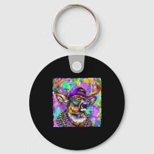 Porte-clés Chasse de cerf de Mardi Gras à la Nouvelle-Orléans