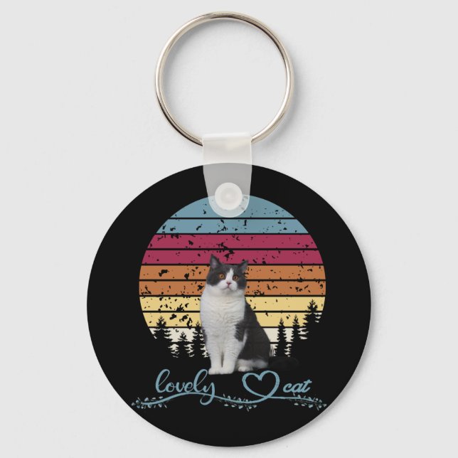 Porte-clés Chat (Recto)