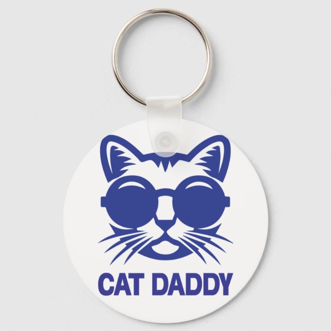 Porte-clés Chat Art Chat Daddy (Recto)