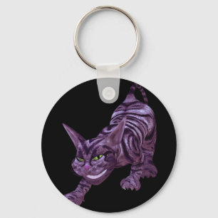 Porte-clés chat de chesire