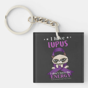 Porte-clés Chat Grincheux Guerrier Lupus Lupus