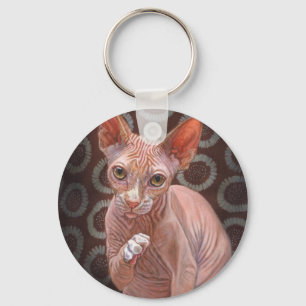 Porte-clés Chat Jack de sphinx de Sphynx