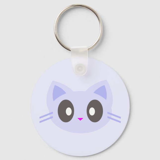 Porte-clés chat mignon (Recto)