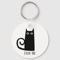 Chat noir amusant