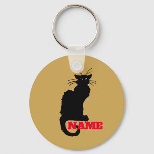 Porte-clés Chat noir, Conversation Noir, Porte - clé
