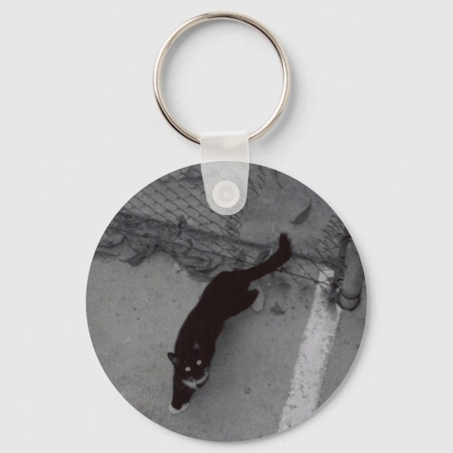 Porte-clés Chat urbain (Recto)