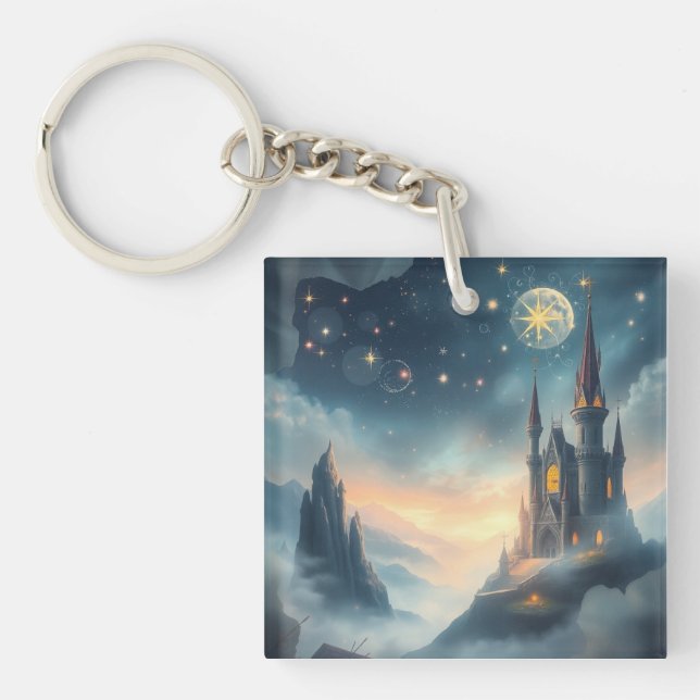 Porte-clés Château céleste de la Lune (Devant)