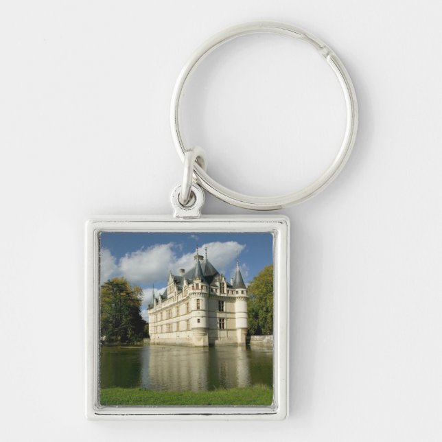 Porte-clés Château d'Azay-le-Rideau, Indre-et-Loire, 2 (Devant)