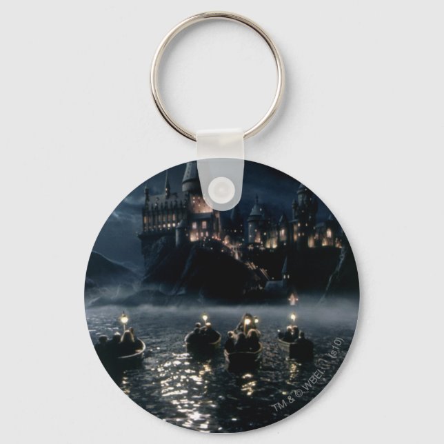 Porte-clés Château Harry Potter | Arrivée à Poudlard (Recto)