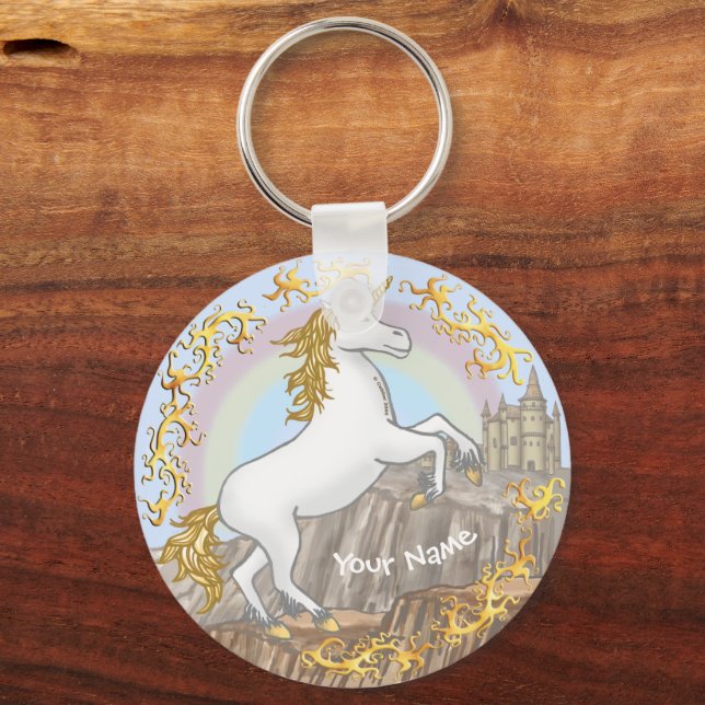 Porte-clés Château Unicorn porte - clé (Recto)