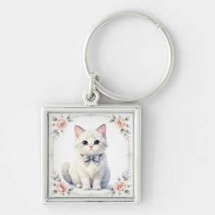 porte-clés chaton mignon