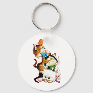 Porte-clés chatons