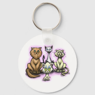 Porte-clés Chats