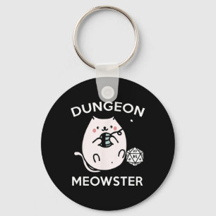 Porte-clés Chats de joueur de Rpg Quête secondaire Drôle Nerd