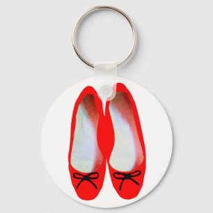Porte-clés chaussures rouges
