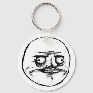 Porte-clés Chaveiro Meme Branco