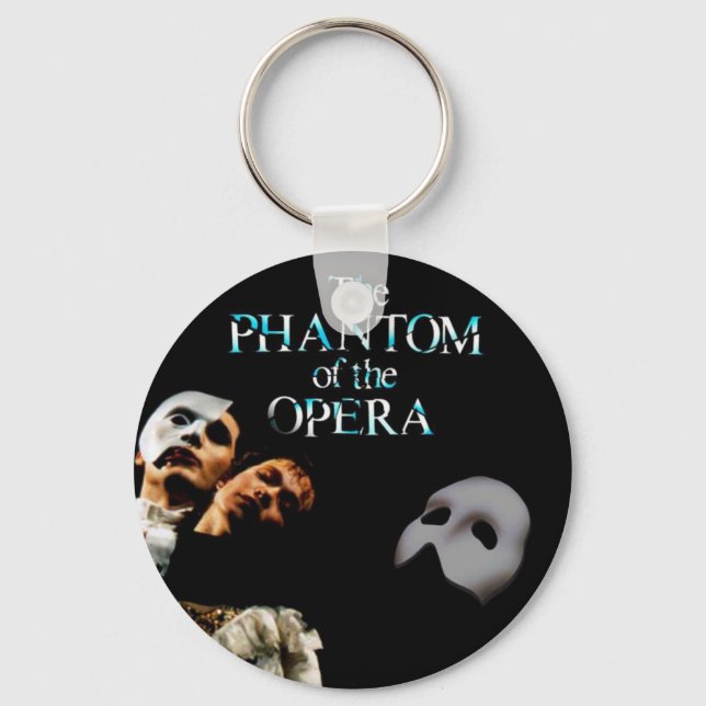 Porte-clés chaveiro O Fantasma da Ópera (Recto)