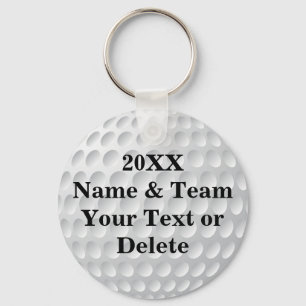 Porte-clés Cheap Golf Party Favors PERSONALIZED