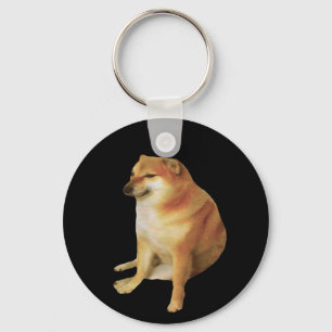 Porte-clés Cheems Meme Porte - clé