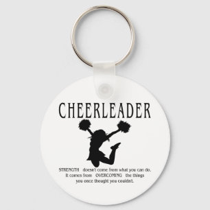 Porte-clés Cheerleader inspirational Quote