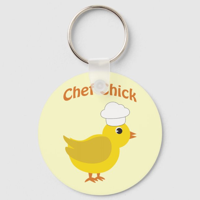 Porte-clés Chef Chick (Recto)