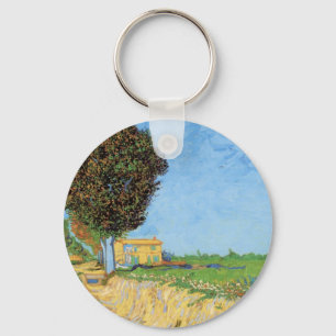 Porte-clés Chemin près d'Arles par Vincent van Gogh