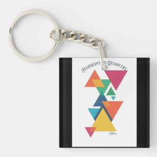 Porte-clés Chemise à manches longues ADOM Geometric Art