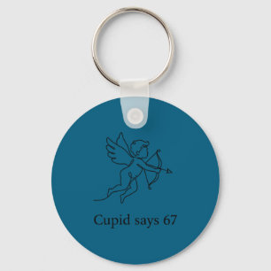 Porte-clés Chemise Cupid dit 67 Soixante Sept