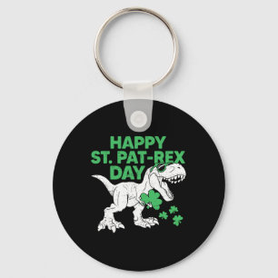 Porte-clés Chemise de jour de St Pat Rex Bonne journée St Pat