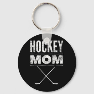 Porte-clés Chemise de mère de hockey pour la fête des mères