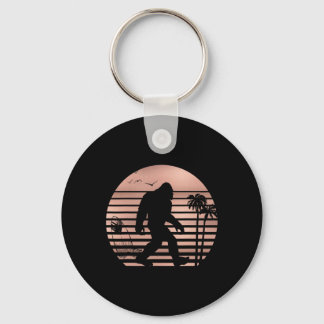 Porte-clés Chemise de surf Bigfoot drôle Tee d'été Ros