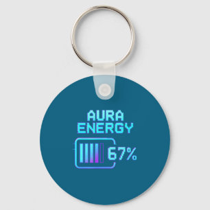Porte-clés Chemise Drôle Aura Énergie 67 Six Sept