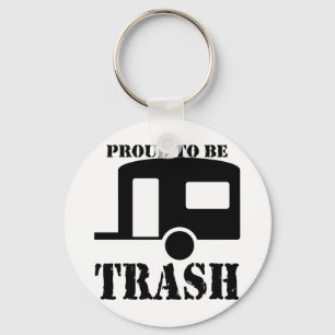 Porte-clés Chemise drôle de terrain de caravaning