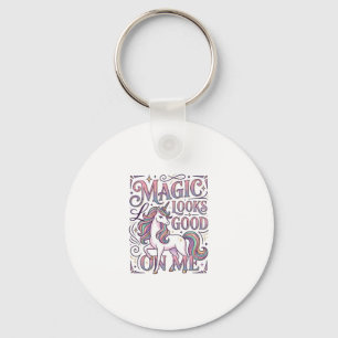 Porte-clés Chemise graphique tendance Licorne Magique me va b