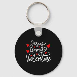 Porte-clés Chemise Jésus est mon Valentin Cadeau de la Saint-