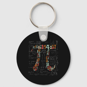 Porte-clés Chemise Jour Pi Numéros Pi Enseignant Math 3.14 Ca