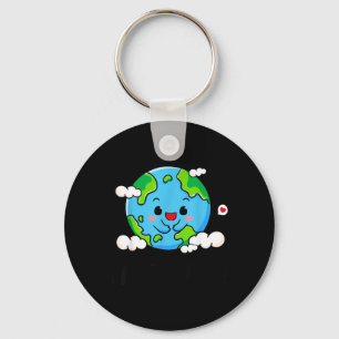 Porte-clés Chemise Joyeuse Journée de la Terre Mignonne Journ