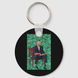 Porte-clés Chemise Portrait du président Barack Obama